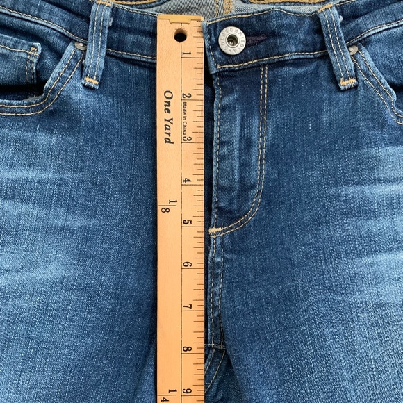 Ag Adriano Goldschmied Jeans Womens Size 28 The Stevie Slim Straight Ankle - Picture 7 of 11